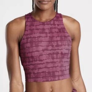 Athleta conscious crop swim